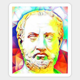 Thucydides Colourful Portrait | Thucydides Artwork 11 Magnet